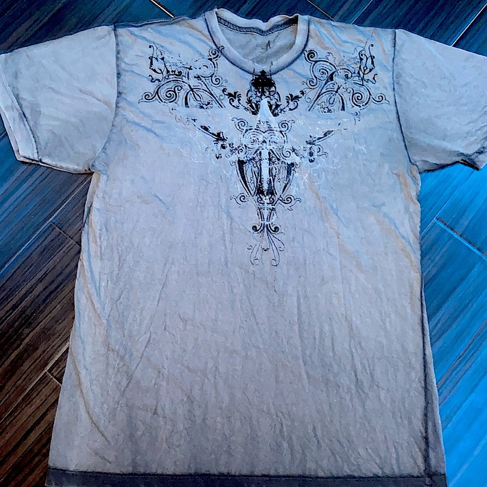 Grey Aqua Tshirt
